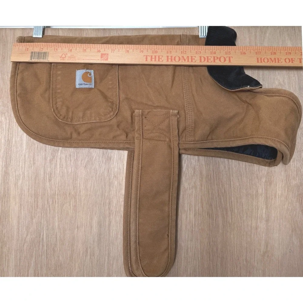 Carhartt Dog Chore Coat Brown Cotton Insulated Pet Jacket